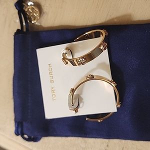 Tory Burch hoops